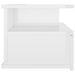 Noptiere suspendate, 2 buc., alb extralucios, 40x31x27 cm - WALTI WALTI