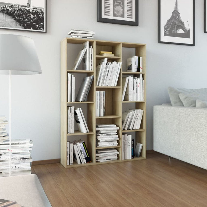 Separator /Bibliotecă stejar sonoma 100x24x140cm lemn prelucrat - WALTI WALTI