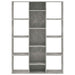 Separator/Bibliotecă, gri beton, 100x24x140 cm, lemn prelucrat - WALTI WALTI