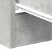 Noptieră, gri beton, 38x35x56 cm, lemn prelucrat - WALTI WALTI