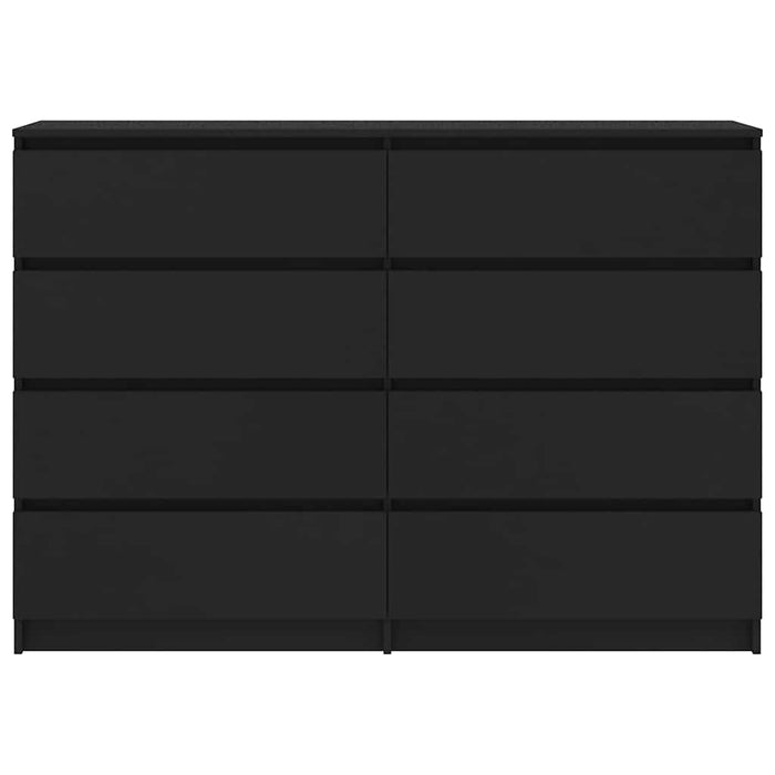 Dulap, negru, 140 x 35 x 99 cm, lemn prelucrat WALTI