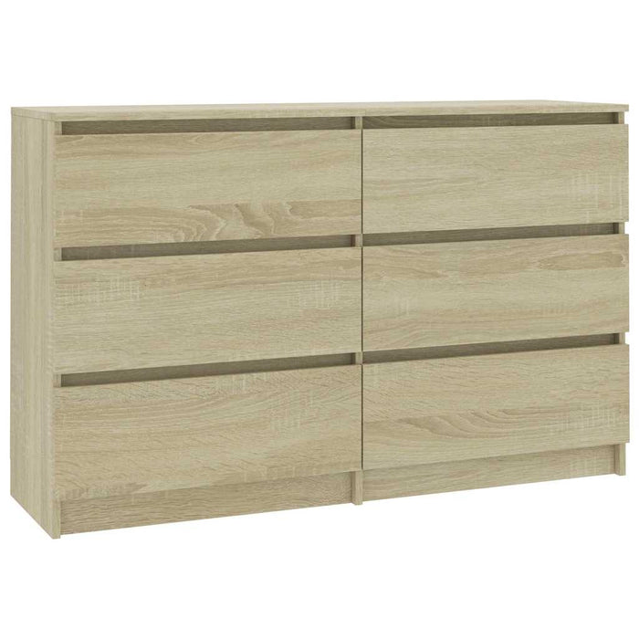 Dulap, stejar Sonoma, 120x35x76 cm, lemn prelucrat WALTI