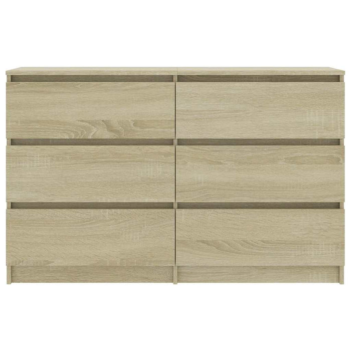 Dulap, stejar Sonoma, 120x35x76 cm, lemn prelucrat WALTI