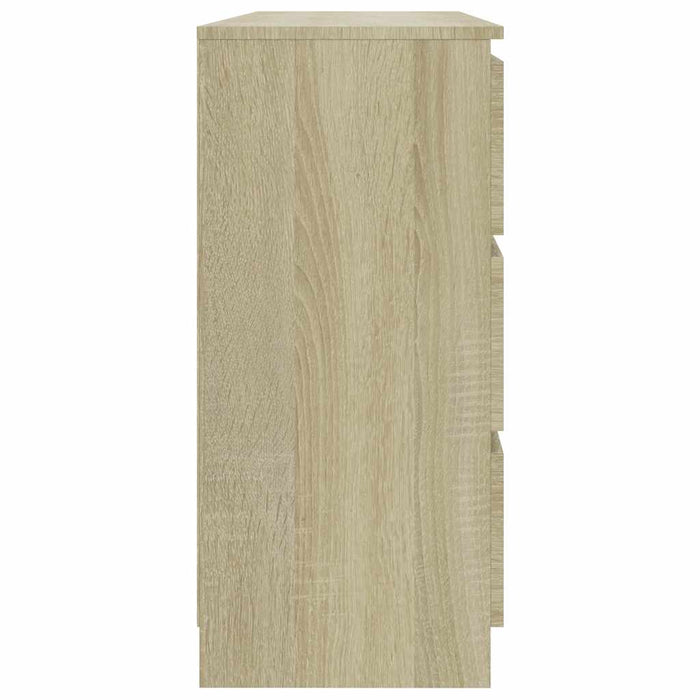 Dulap, stejar Sonoma, 120x35x76 cm, lemn prelucrat WALTI