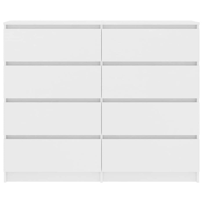 Dulap cu sertare, alb, 120 x 35 x 99 cm, lemn prelucrat WALTI