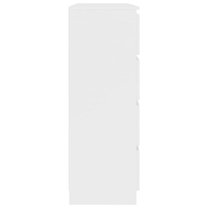 Dulap cu sertare, alb, 120 x 35 x 99 cm, lemn prelucrat WALTI