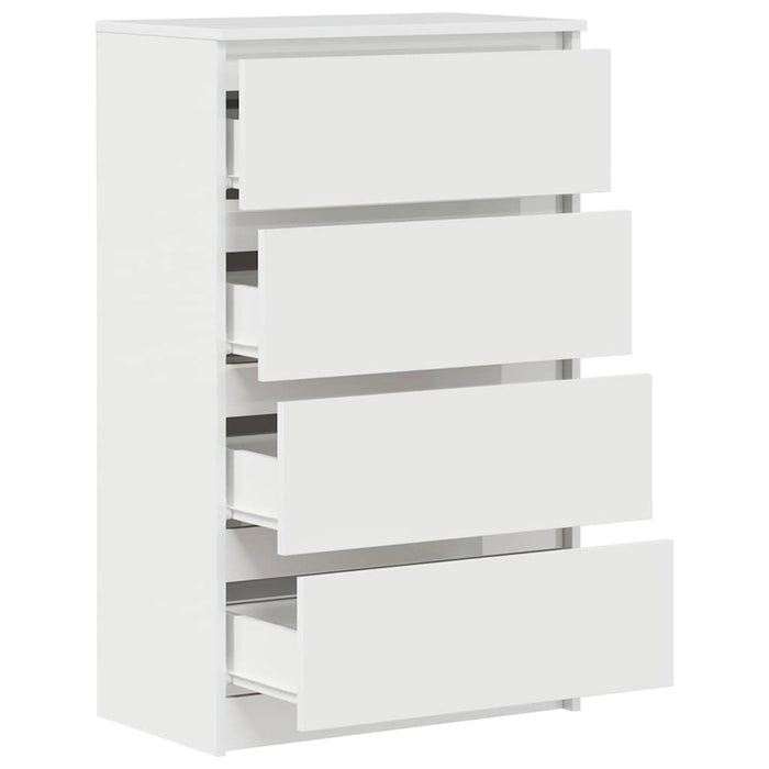 Dulap, alb extralucios, 60x35x98,5 cm, lemn prelucrat WALTI