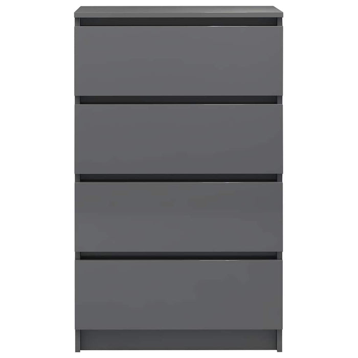 Dulap, gri extralucios, 60x35x98,5 cm, lemn prelucrat WALTI