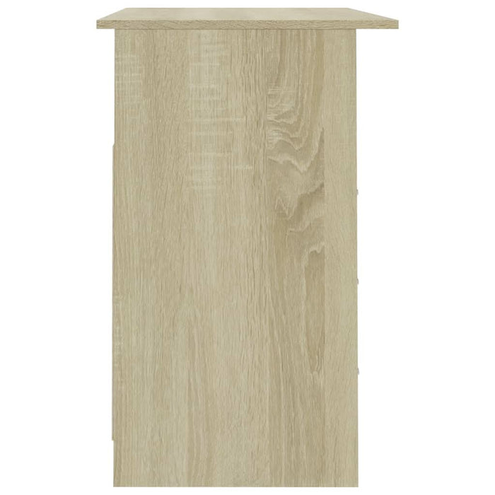 Birou cu sertare, stejar Sonoma, 110 x 50 x 76 cm, PAL - WALTI WALTI