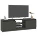 Dulap TV, gri, 120x30x35,5 cm, lemn prelucrat - WALTI WALTI