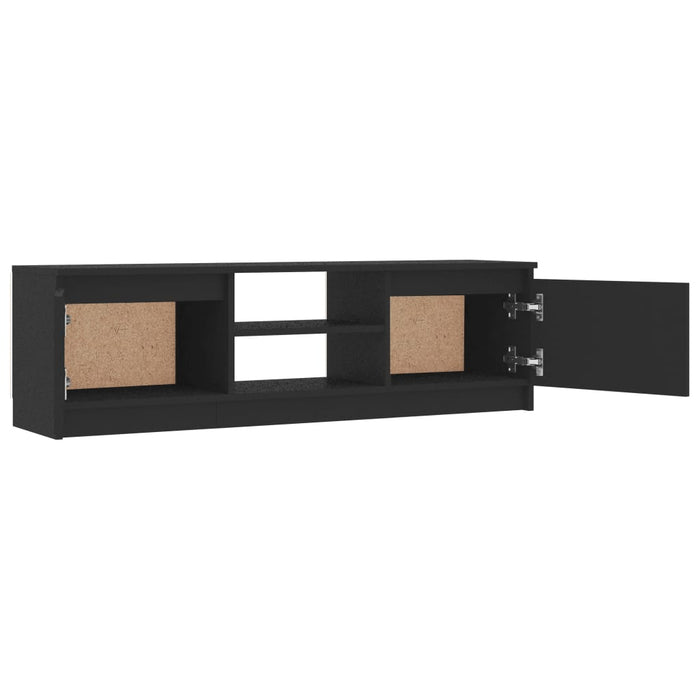 Dulap TV, gri, 120x30x35,5 cm, lemn prelucrat - WALTI WALTI