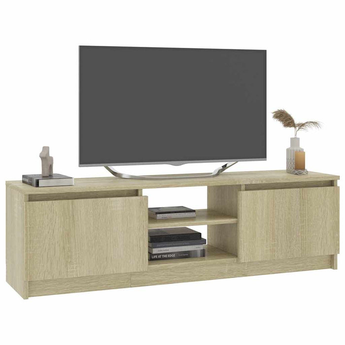 Dulap TV, stejar sonoma, 120x30x35,5 cm, lemn prelucrat WALTI