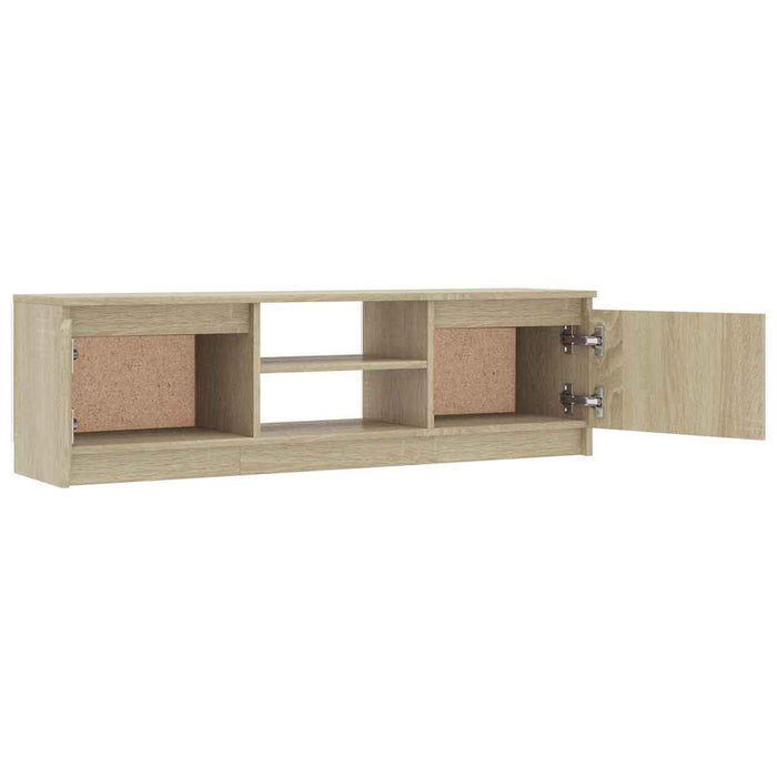 Dulap TV, stejar sonoma, 120x30x35,5 cm, lemn prelucrat WALTI