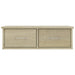 Raft de perete cu sertare, stejar sonoma, 60x26x18,5 cm - WALTI WALTI
