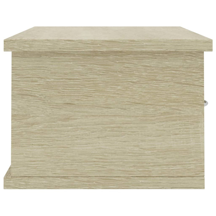 Raft de perete cu sertare, stejar sonoma, 60x26x18,5 cm - WALTI WALTI