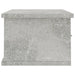 Dulap de perete cu sertare, gri beton, 60x26x18,5 cm - WALTI WALTI