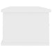 Raft de perete cu sertare, alb, 88x26x18,5 cm, lemn prelucrat - WALTI WALTI