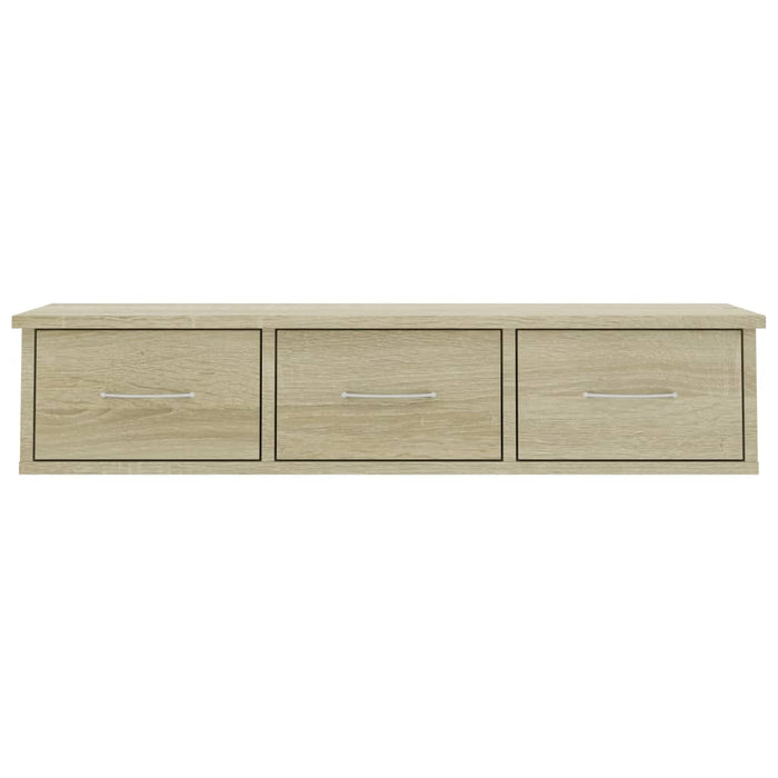 Dulap de perete cu sertare, stejar Sonoma, 88x26x18,5 cm - WALTI WALTI
