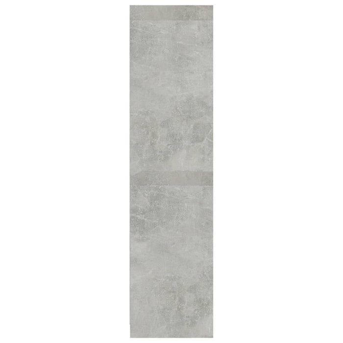 Șifonier cu sertare, gri beton, 50x50x200 cm, lemn prelucrat - WALTI WALTI