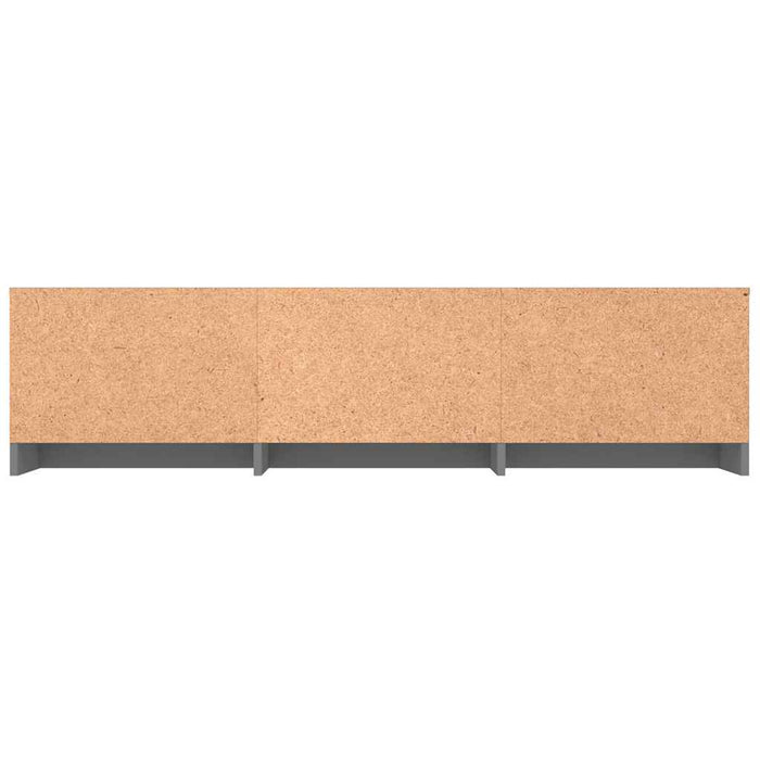 Dulap TV, gri, 140x40x35,5 cm, lemn prelucrat WALTI