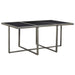 Set mobilier de exterior cu perne, 11 piese, gri, poliratan - WALTI WALTI