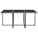 Set mobilier de exterior cu perne, 11 piese, gri, poliratan - WALTI WALTI