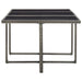 Set mobilier de exterior cu perne, 11 piese, gri, poliratan - WALTI WALTI