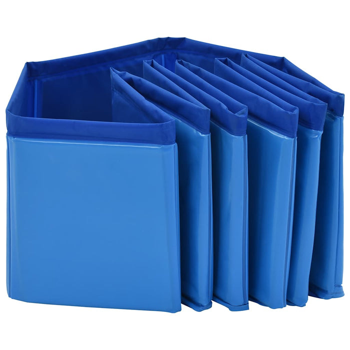 Piscină pentru câini pliabilă, albastru, 80 x 20 cm, PVC - WALTI WALTI