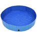 Piscină pentru câini pliabilă, albastru, 160 x 30 cm, PVC - WALTI WALTI
