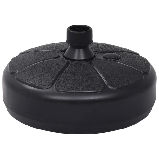 Suport de umbrelă, negru, 15 L, umplere cu nisip/apă - WALTI WALTI