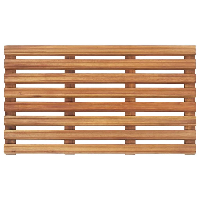 Covoare de baie, 2 buc., 56 x 37 cm, lemn masiv de acacia - WALTI WALTI