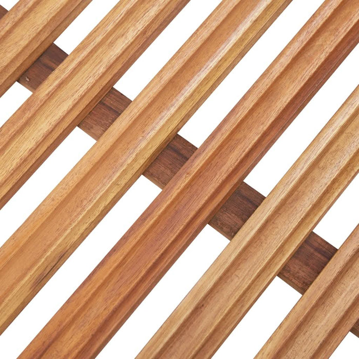 Covoare de baie, 2 buc., 56 x 37 cm, lemn masiv de acacia - WALTI WALTI