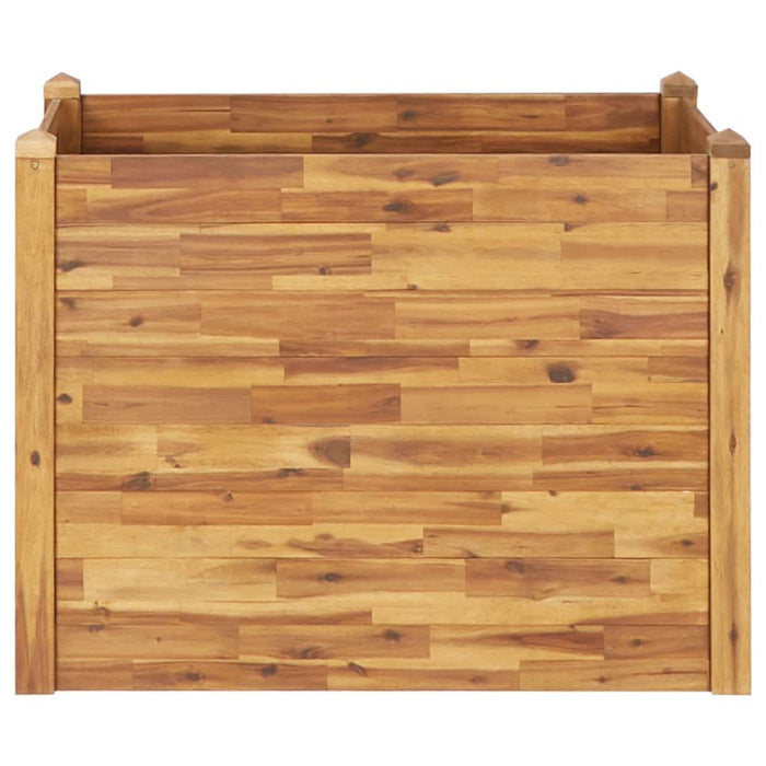 Strat înălțat de grădină, 110x60x84 cm, lemn masiv de acacia - WALTI WALTI