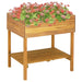 Jardinieră înaltă, 78,5 x 58,5 x 78,5 cm, lemn masiv de acacia - WALTI WALTI