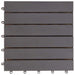 Plăci pentru Deck 10 pcs Gri 30 x 30 cm Lemn de Acacia - WALTI WALTI
