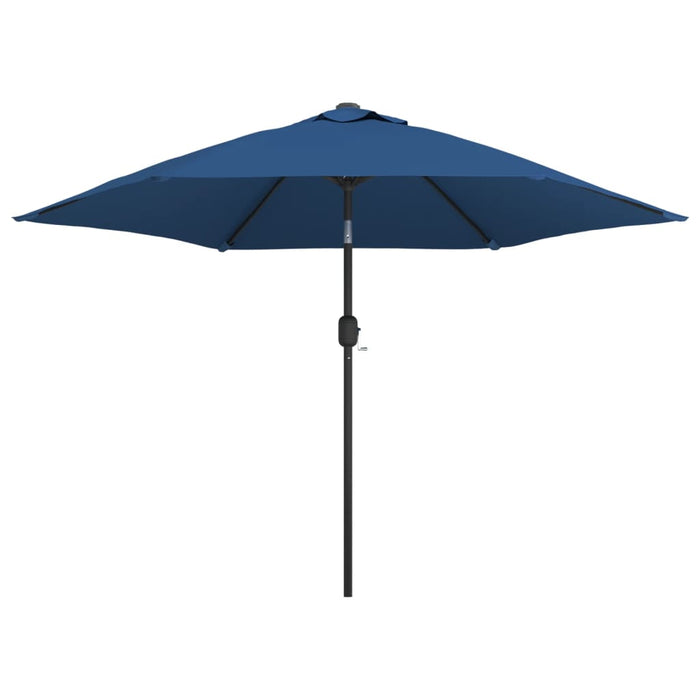 Umbrelă de soare de exterior cu stâlp metalic, azur, 300 cm - WALTI WALTI
