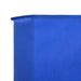 Paravan anti-vânt cu 3 panouri, azur, 400 x 80 cm, textil - WALTI WALTI