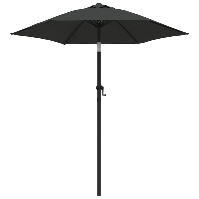 Umbrelă de soare, antracit, 200 x 224 cm, aluminiu - WALTI WALTI