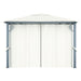 Pavilion cu perdele, crem, 300 x 300 cm, aluminiu - WALTI WALTI