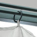 Pavilion cu perdele, crem, 300 x 300 cm, aluminiu - WALTI WALTI