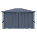 Pavilion cu perdele, antracit, 400 x 300 cm, aluminiu - WALTI WALTI