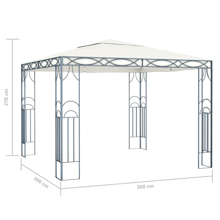 Pavilion, crem, 300 x 300 cm - WALTI WALTI