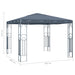 Pavilion, antracit, 300 x 300 cm - WALTI WALTI