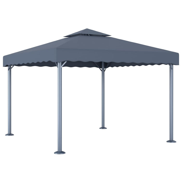 Pavilion, antracit, 300 x 300 cm, aluminiu - WALTI WALTI