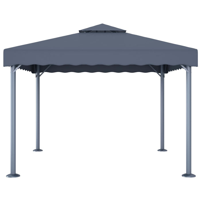 Pavilion, antracit, 300 x 300 cm, aluminiu - WALTI WALTI