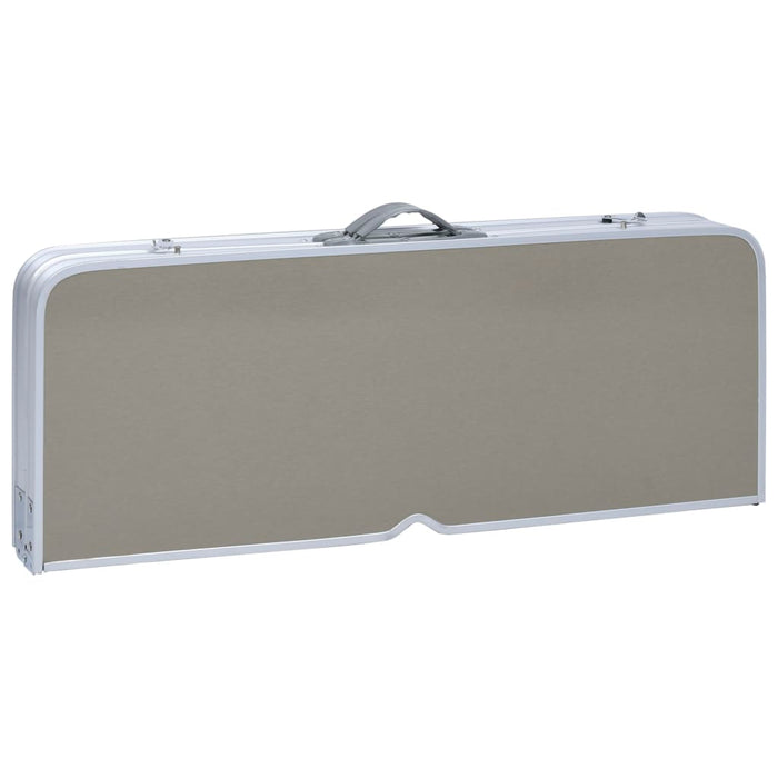 Masă de camping pliabilă cu 4 scaune, oțel și aluminiu - WALTI WALTI