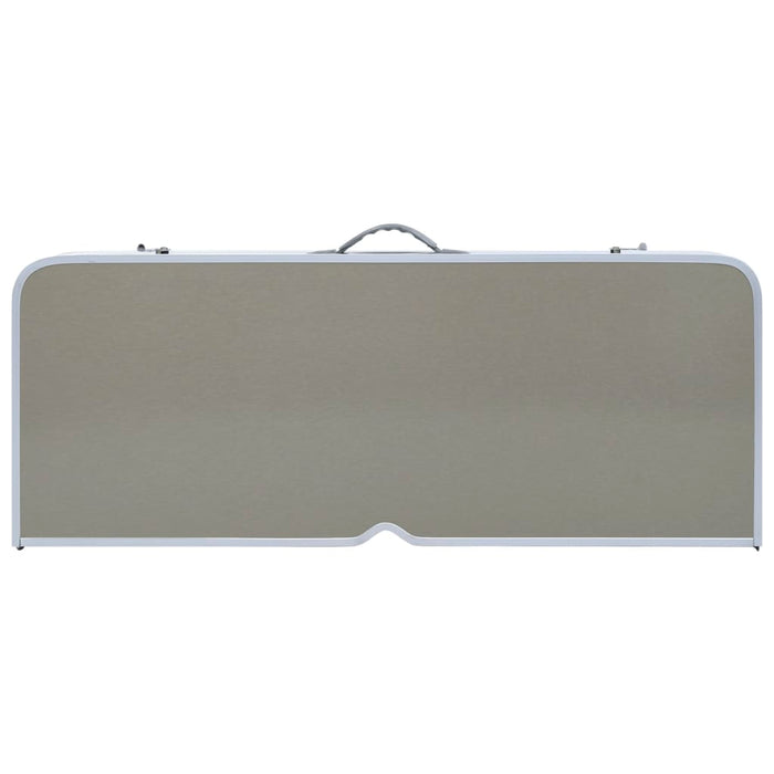 Masă de camping pliabilă cu 4 scaune, oțel și aluminiu - WALTI WALTI