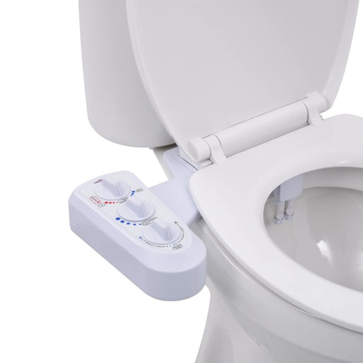 Accesoriu bideu scaun toaletă, apă rece & caldă, două duze - WALTI WALTI