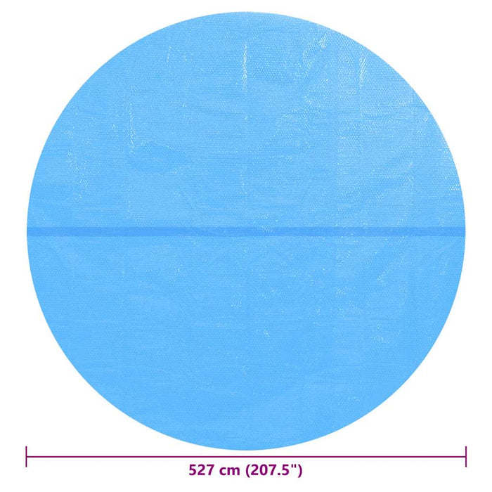Prelată de piscină, albastru, 527 cm, PE - WALTI WALTI