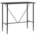 Masă de bar, negru, 120 x 60 x 110 cm, MDF - WALTI WALTI